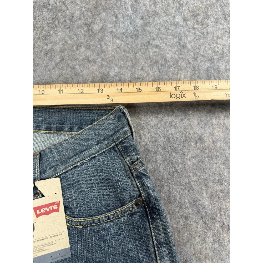 LEVIS 550 Size 8 Husky 28 X 23‎ Relaxed Fit Adjustable Waist Loose Thigh Tapered